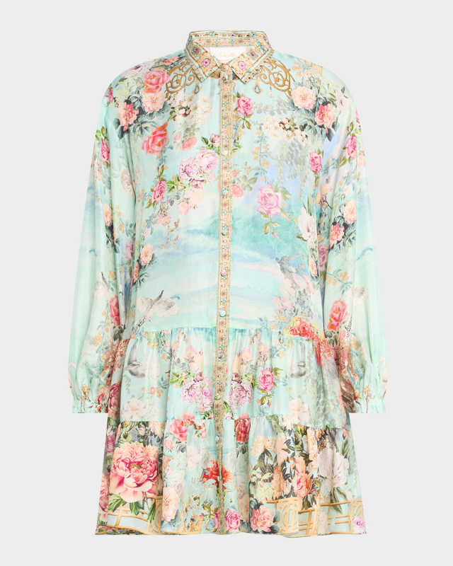 Jewellery Museum Tiered Shirtdress